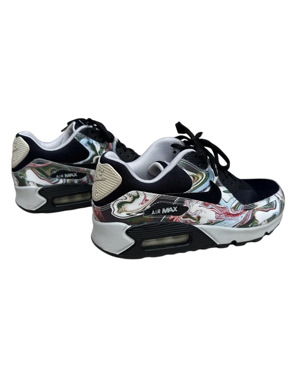 Nike Air Max 90 Women's MRBL “Marble Dye” Sneakers - Size 7 - Picture 9 of 11